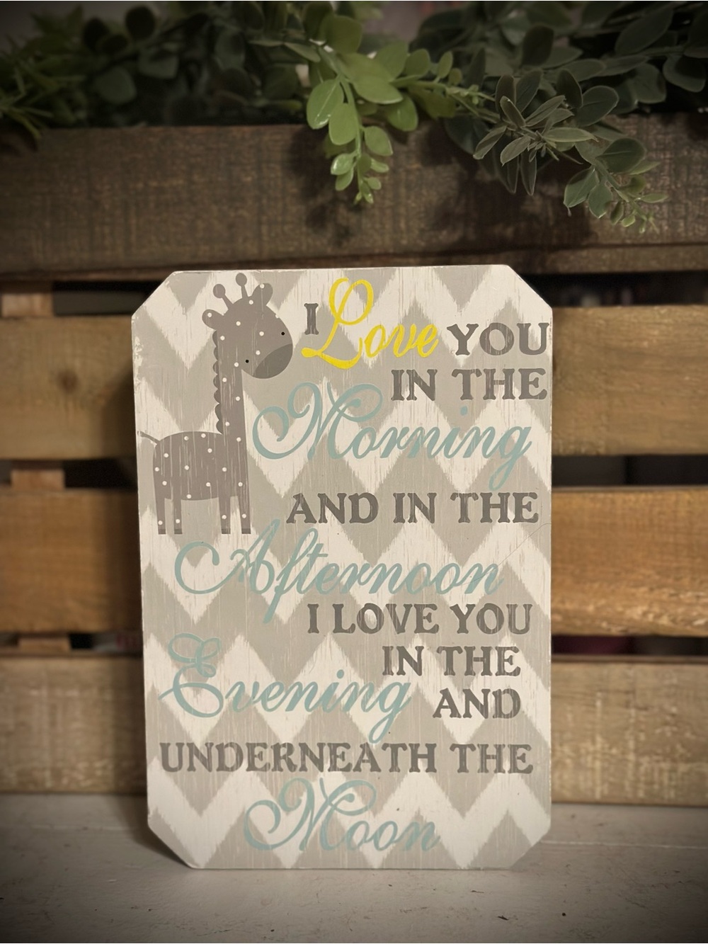 Baby Nursery Table Top Decor